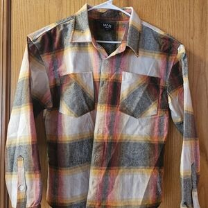 Boohoo Multicolor Plaid Shirt